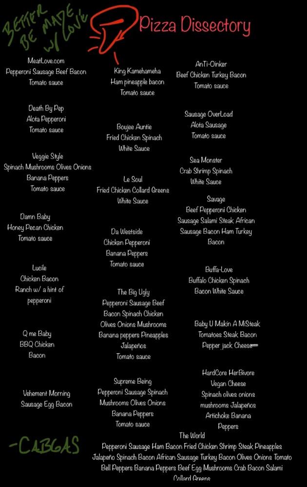 Can a brotha get a slice Menu image 2